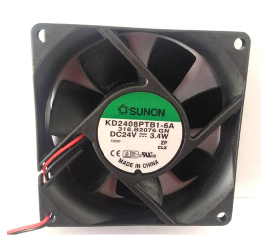 Original Sunon KDE2408PTB1-6A Cooling Fan 4V 3.4W 3wires KDE2408PTB1-6A Fans